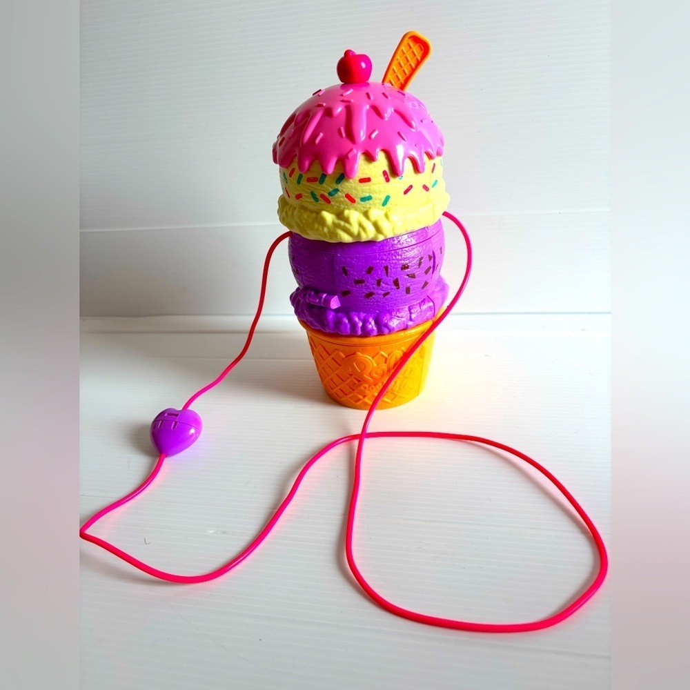Polly Pocket Spin 'n Surprise Ice Cream Playset Toy